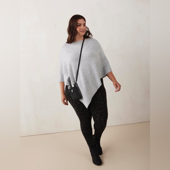 NWT 2X Penningtons Floral Printed Leggings - Picture 3 of 8